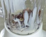 A picture of step 1 of Dates almonds thick shake (Smoothie).
