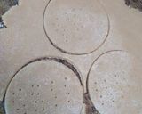 A picture of step 9 of Atta biscuits.
