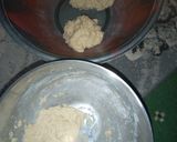 A picture of step 2 of Watermelon bread.