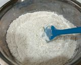 Hình bước làm 1 của món Bánh quy Giáng Sinh không bơ, không khuôn, đơn giản ít nguyên liệu