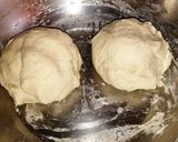 A picture of step 2 of Focaccia Bread.