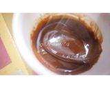 A picture of step 2 of Dalgona Coffee without refined sugar.