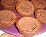 Túrós krémmel töltött kakaós kosárkák muffinsütőben sütve recept fázis 3 fotója