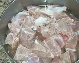 A picture of step 1 of Mutton Harees / Hareesa.