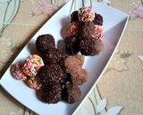 Foto langkah ke 5 dari resep 🍫 Bola Cokelat Biskuit Susu ala Dapur Fitri 🍫.