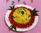A picture of step 7 of Semolina Vegetable Upma.