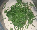 A picture of step 2 of Missi roti.