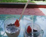 Foto langkah ke 3 dari resep Strawberry Smoothies Cream Cheese.