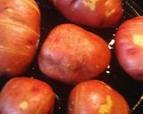 A picture of step 3 of Loaded Hasselback Potatoes.