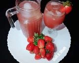A picture of step 5 of Strawberry Juice.