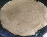 A picture of step 3 of Bajra ki roti.