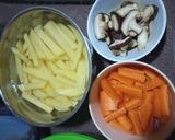 Foto langkah ke 1 dari resep Chicken Steak with Creamy Mushroom Sauce.