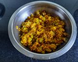 दुधीची मूग डाळ घालून केलेली भाजी (Dudhi Moong Dal Bhaji Recipe In Marathi) रेसिपी स्टेप 3 फोटो 