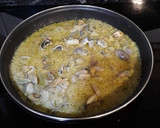 Foto del paso 3 de la receta: Rape con langostinos y tallarinas