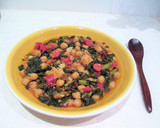 Foto del paso 4 de la receta: Guiso de col Kale con garbanzos y chistorra al limón
