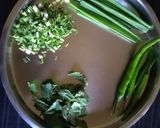 ગ્રીન ગાર્લિક ખીચું (Green Garlic Khichu recipe in gujarati) રેસીપી સ્ટેપ2ફોટો