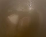 A picture of step 1 of Zatarain’s Gumbo.