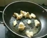 A picture of step 2 of Ganpati special Chocolate Coconut Modak.