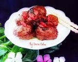 Foto langkah ke 6 dari resep Bakso Bakar Pedas Teflon.