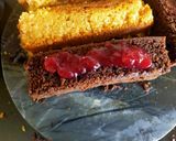 A picture of step 10 of Eggless Battenberg Cake.