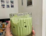 Foto langkah ke 4 dari resep Matcha Latte Rendah Kalori dan Gula.
