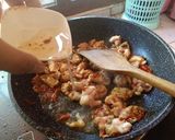 รูปขั้นตอนการทำที่ 3 ของ เอ็นไก่ผักพริกกะปิ
