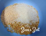 A picture of step 1 of Yellow Sorghum/Jowar Dosas.
