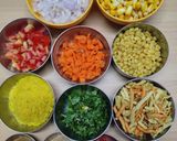 कॉन भेळ (corn bhel recipe in marathi) रेसिपी स्टेप 1 फोटो 