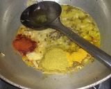 दही मलाई वाली पापड़ की सब्जी रेसिपी चरण 2 फोटो
