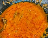 A picture of step 5 of Eggplant in curds gravy.