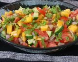 A picture of step 7 of Mango salsa.
