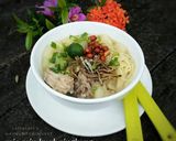 Foto langkah ke 9 dari resep Mie soa kuah singkong.