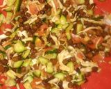 A picture of step 4 of Black chickpeas salad😍.