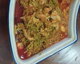 Foto langkah ke 4 dari resep Ayam Bunga Pepaya.