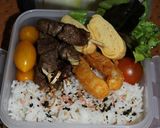 A picture of step 4 of Mini Sate Maranggi -- Marinated Indonesian Satay.