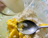 Foto langkah ke 7 dari resep 320. Roti Kasur Isi Selai Coklat (Tanpa Mixer).