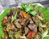 Foto langkah ke 6 dari resep Hati ampela ayam masak cabe hijau...👍.