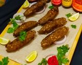 A picture of step 11 of Restaurant style seekh kabab 😍🥰.