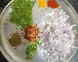 A picture of step 3 of Khara Buns, Iyengar Bakery Style.