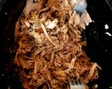 A picture of step 4 of My Slow cooked Pulled Pork. 😍.