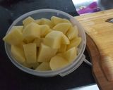 Foto del paso 1 de la receta: Bifecitos con papas al disco