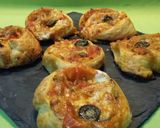 Foto del paso 9 de la receta Pizza vegetal de atún enrollada 