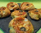 Foto del paso 9 de la receta: Pizza vegetal de atún enrollada 
