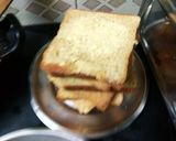 A picture of step 3 of Corn cheese toast.