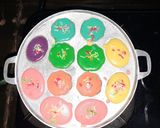 Foto langkah ke 4 dari resep Kue Cubit Pelangi.