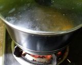 A picture of step 6 of Daal Gosht.