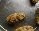 A picture of step 9 of Mocha’r Chop / Banana blossom fritters.