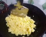 A picture of step 2 of Nariyal mithai.