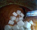 A picture of step 5 of Shahi paneer.