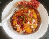 A picture of step 5 of SWEET POTATO 🍠🍠 MASALA CHAAT.